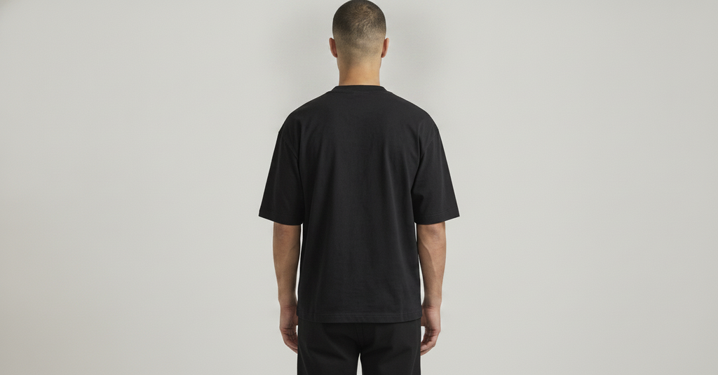 BOXY FIT T-SHIRT - Black