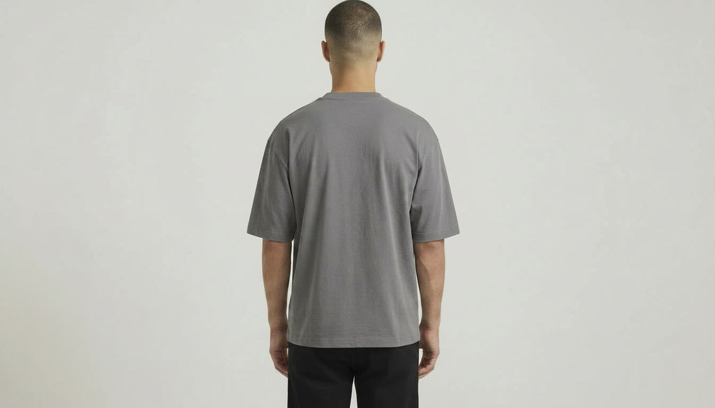 BOXY FIT T-SHIRT - Grey