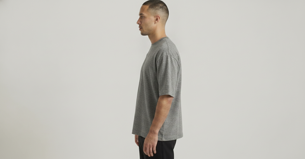 BOXY FIT T-SHIRT - Grey